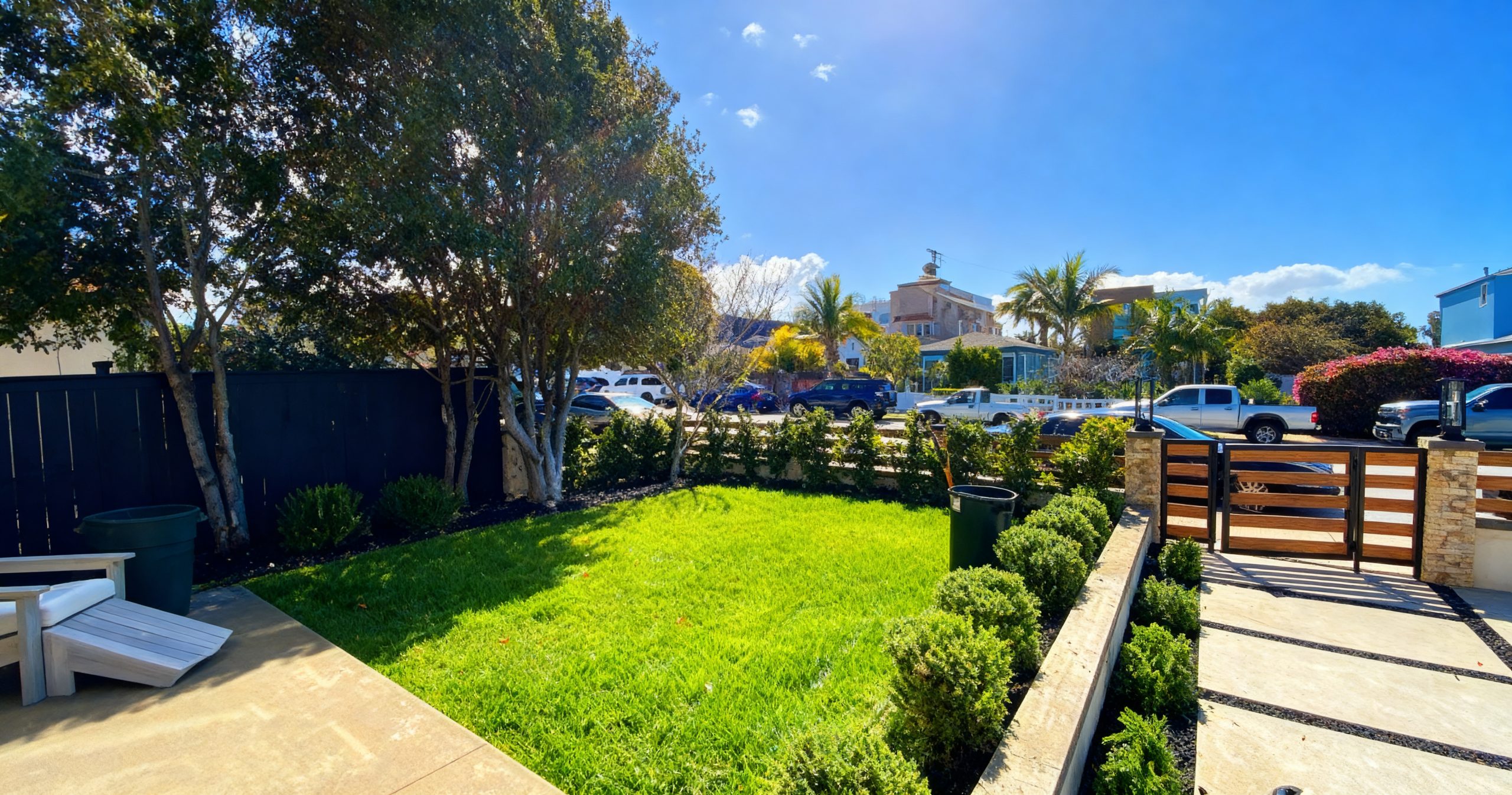 Lush, well-maintained San Diego yard